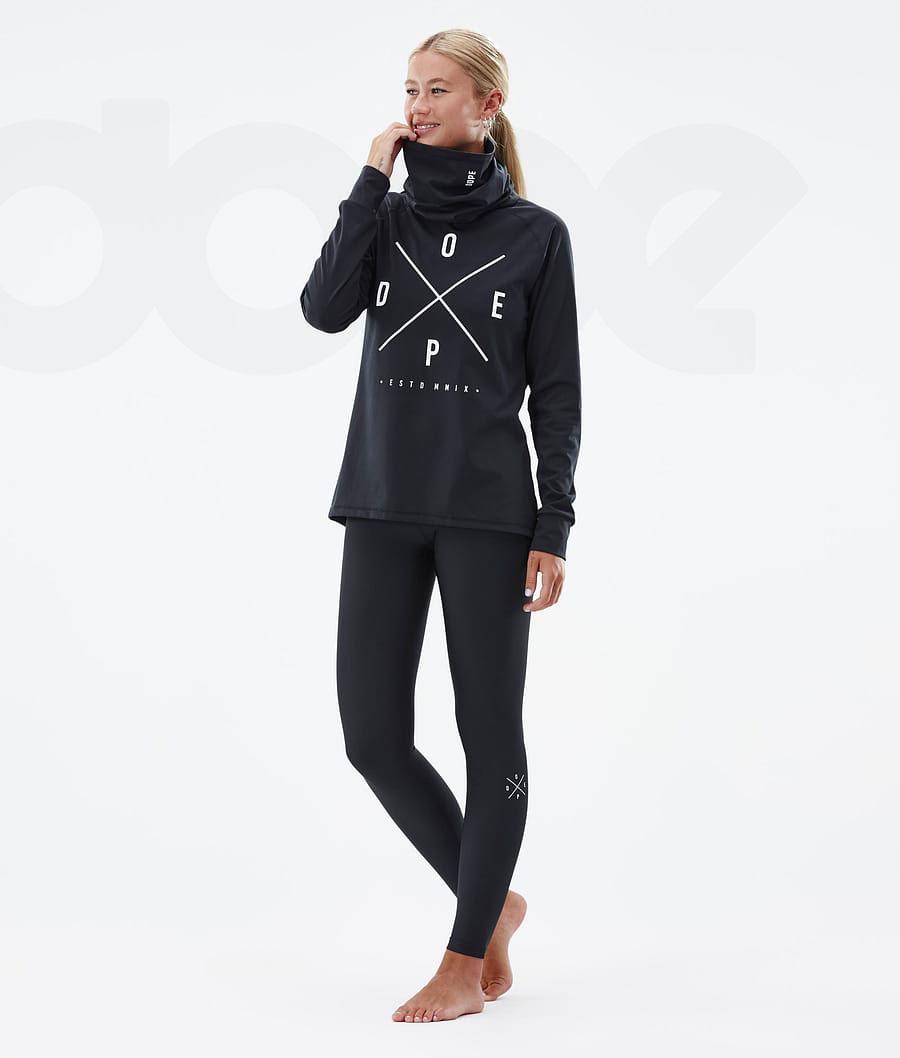 Black Women's Dope Snuggle W Base Layer Pants | NZ_D2365