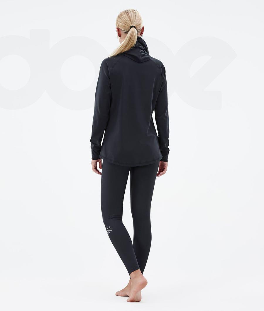 Black Women's Dope Snuggle W Base Layer Pants | NZ_D2365