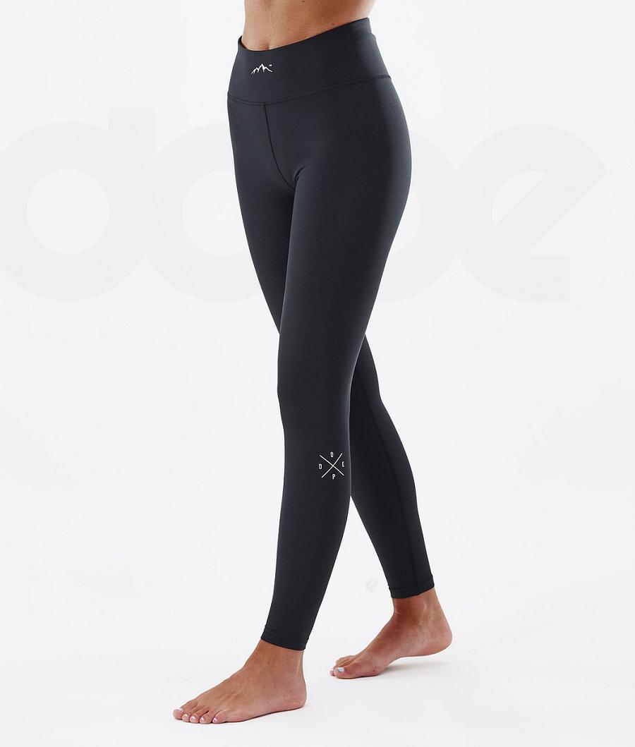 Black Women\'s Dope Snuggle W Base Layer Pants | NZ_D2365