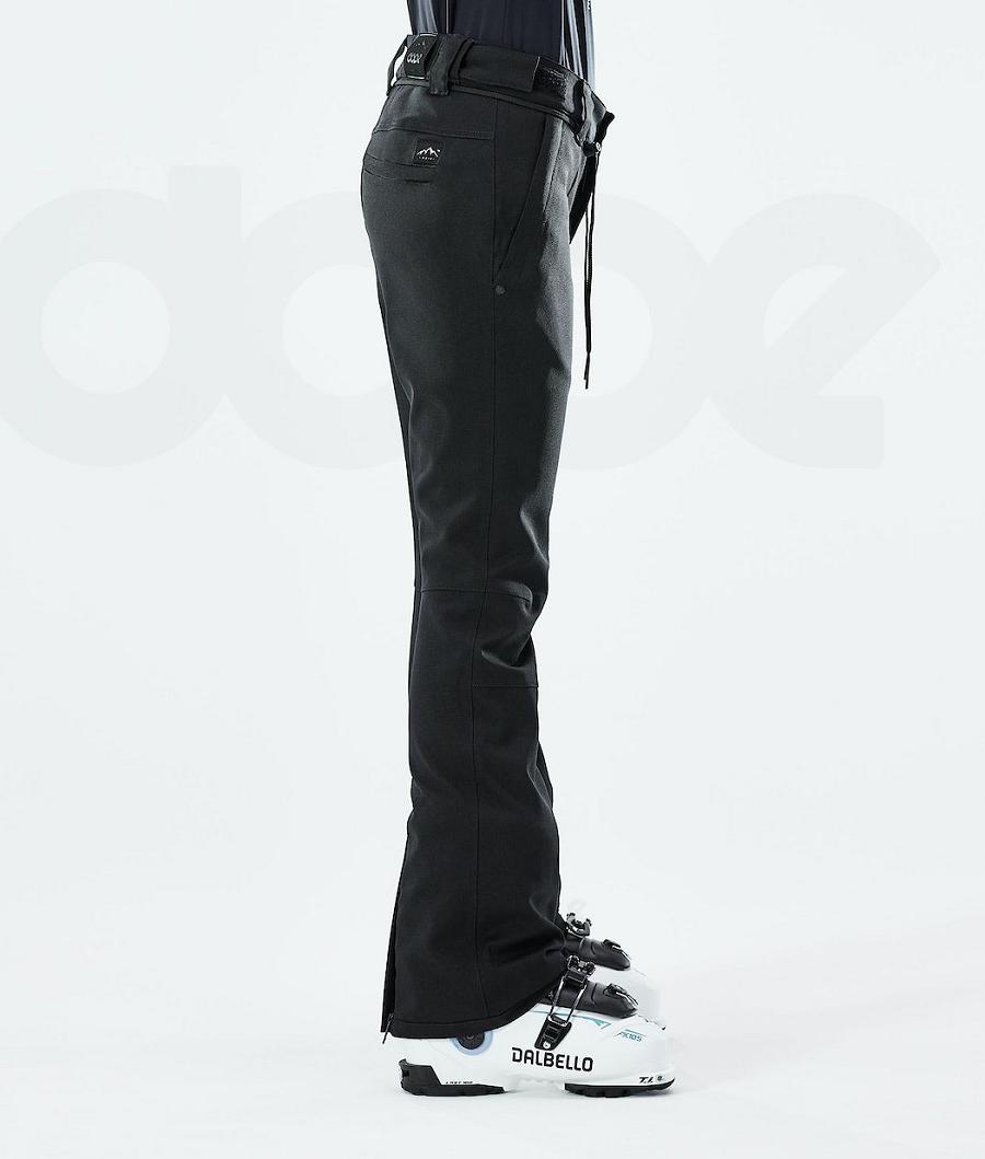 Black Women's Dope Tigress W 2021 Ski Pants | NZ_D1154