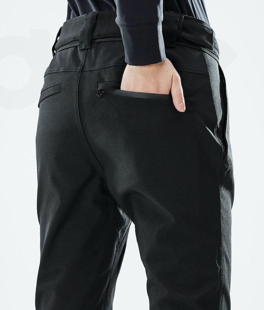 Black Women's Dope Tigress W 2021 Snowboard Pants | NZ_D1587