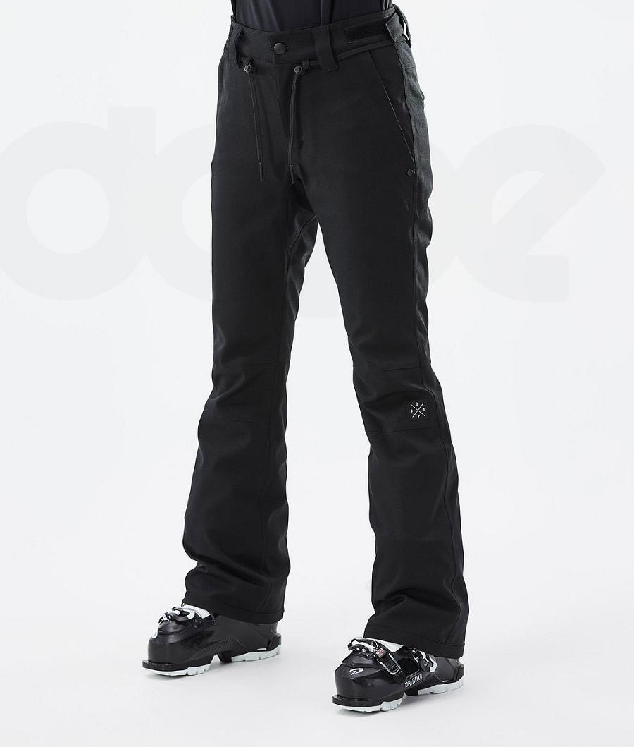 Black Women\'s Dope Tigress W Ski Pants | NZ_D2188