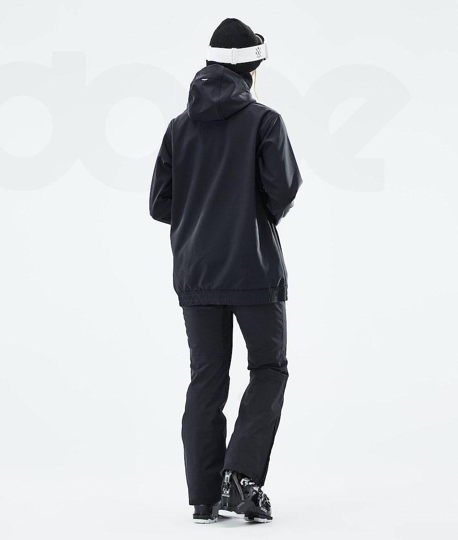 Black Women's Dope Wylie W Ski Jackets | NZ_D1392