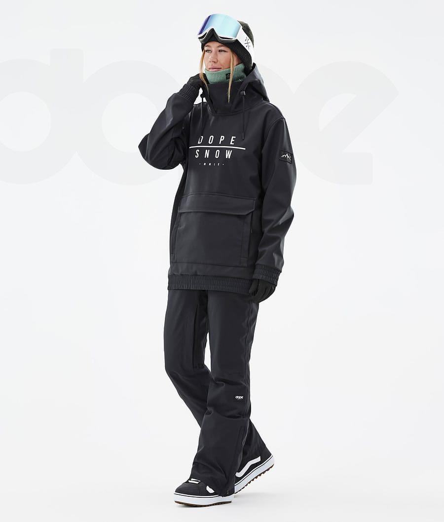 Black Women's Dope Wylie W Snowboard Jackets | NZ_D1029
