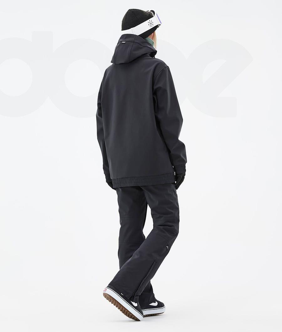 Black Women's Dope Wylie W Snowboard Jackets | NZ_D1029