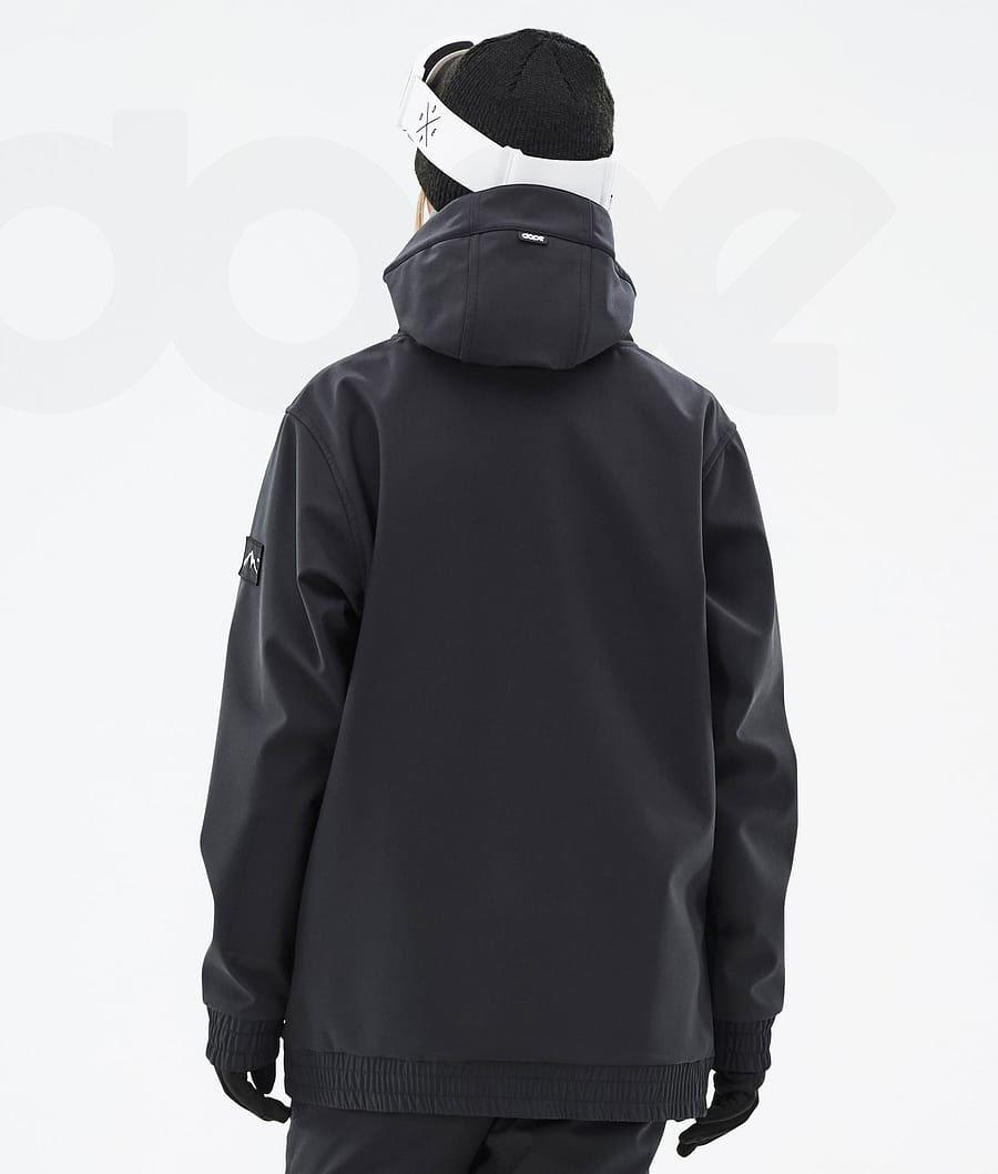 Black Women's Dope Wylie W Snowboard Jackets | NZ_D1029