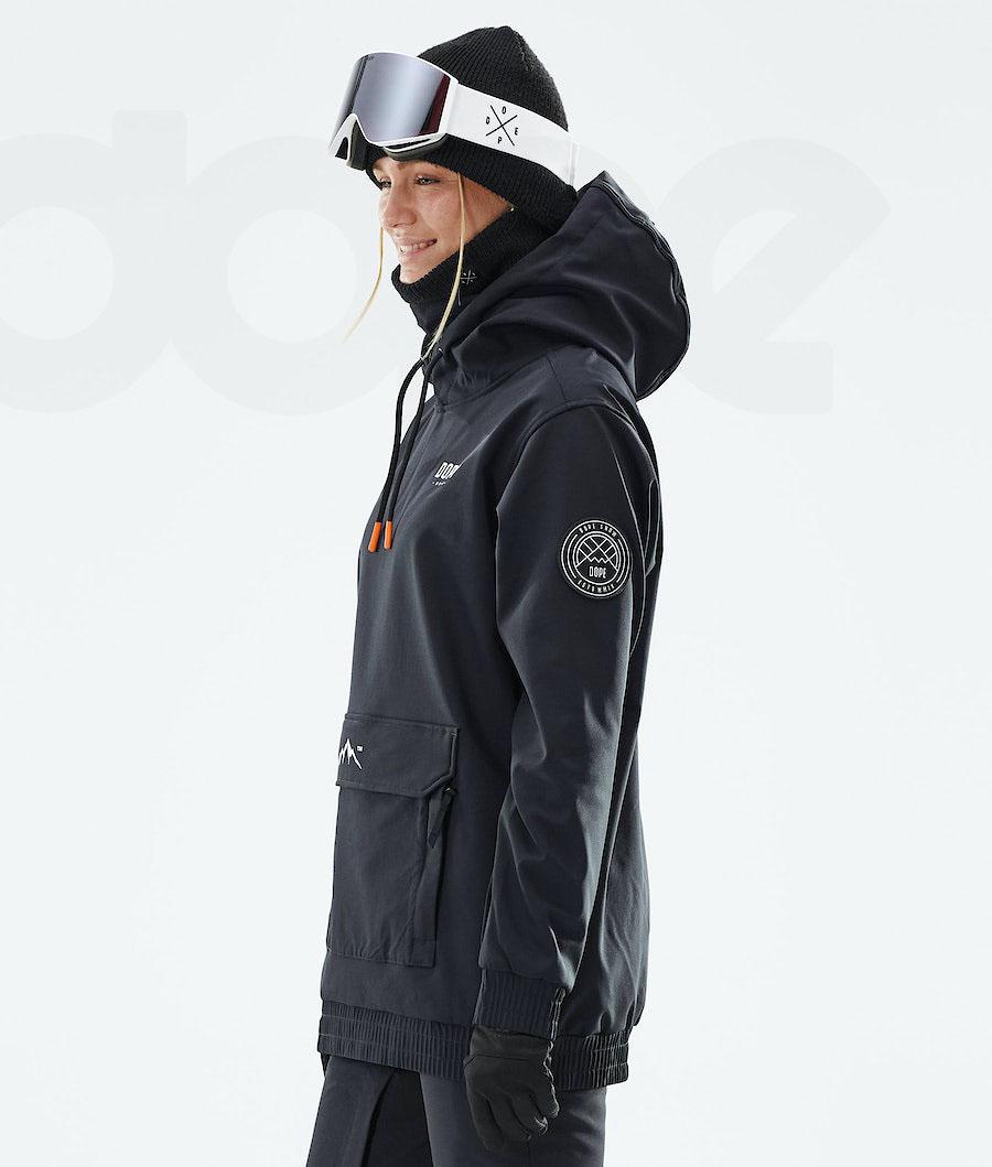 Black Women's Dope Wylie W Snowboard Jackets | NZ_D1898