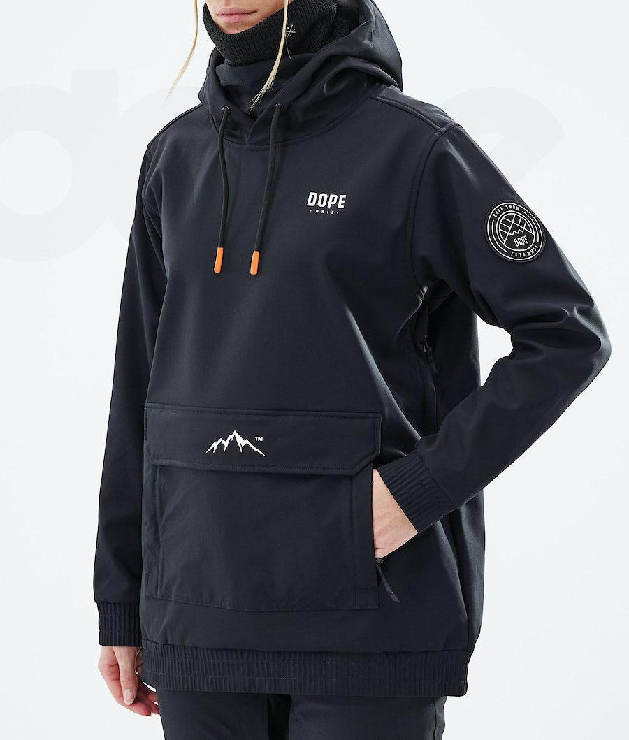 Black Women's Dope Wylie W Snowboard Jackets | NZ_D1898