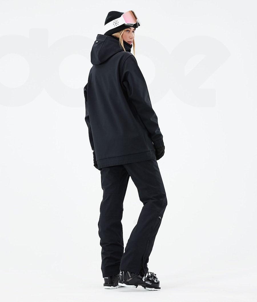Black Women's Dope Yeti 2021 Ski Jackets | NZ_D1749