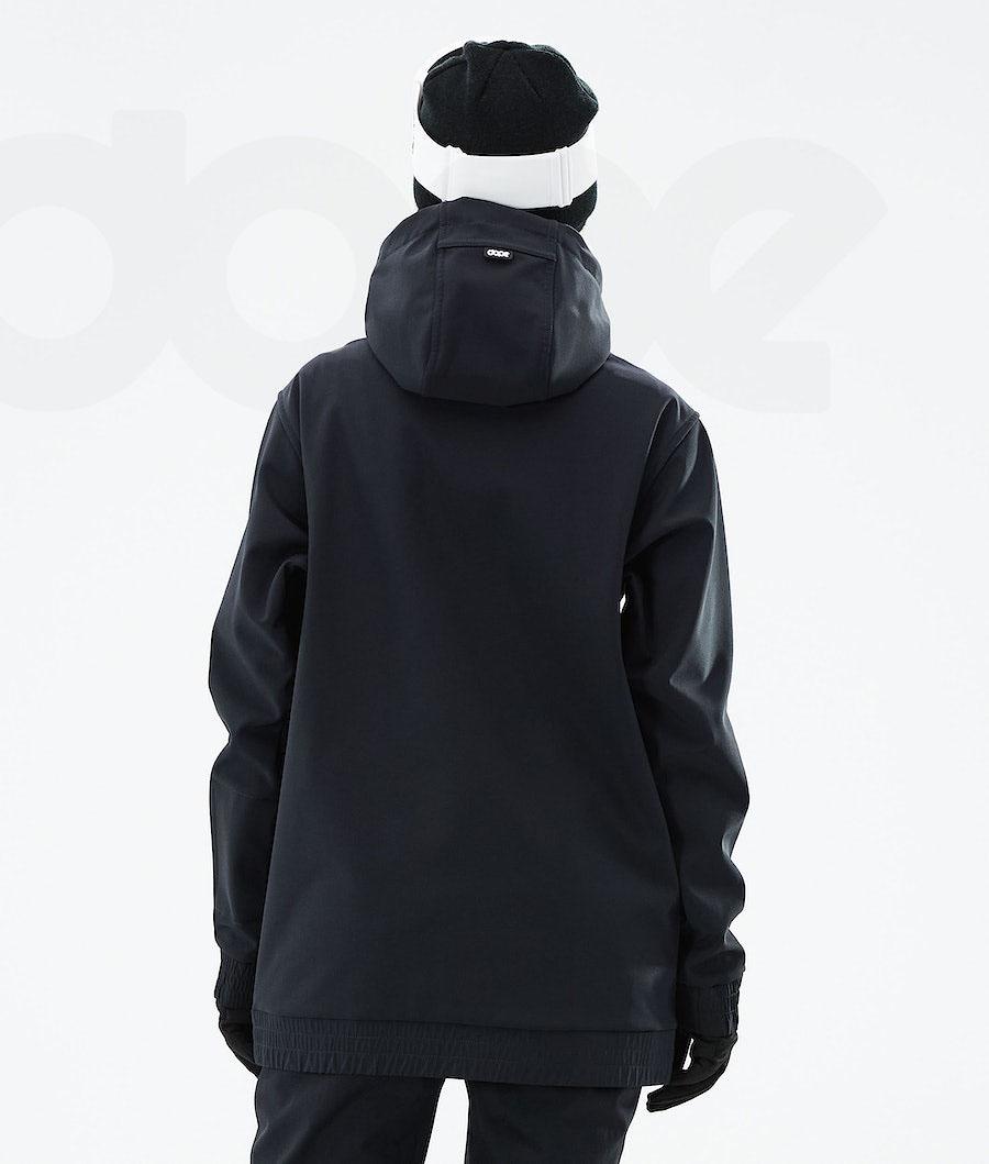 Black Women's Dope Yeti 2021 Ski Jackets | NZ_D1749
