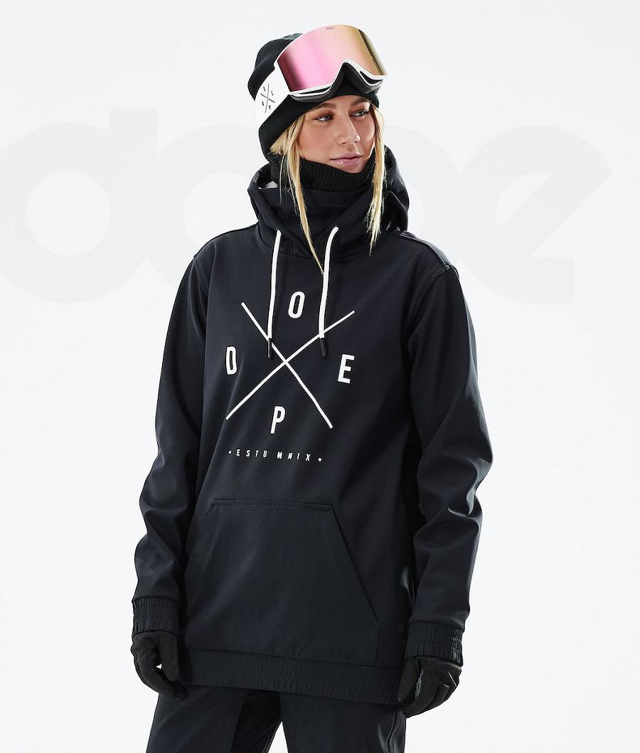 Black Women\'s Dope Yeti 2021 Ski Jackets | NZ_D1749