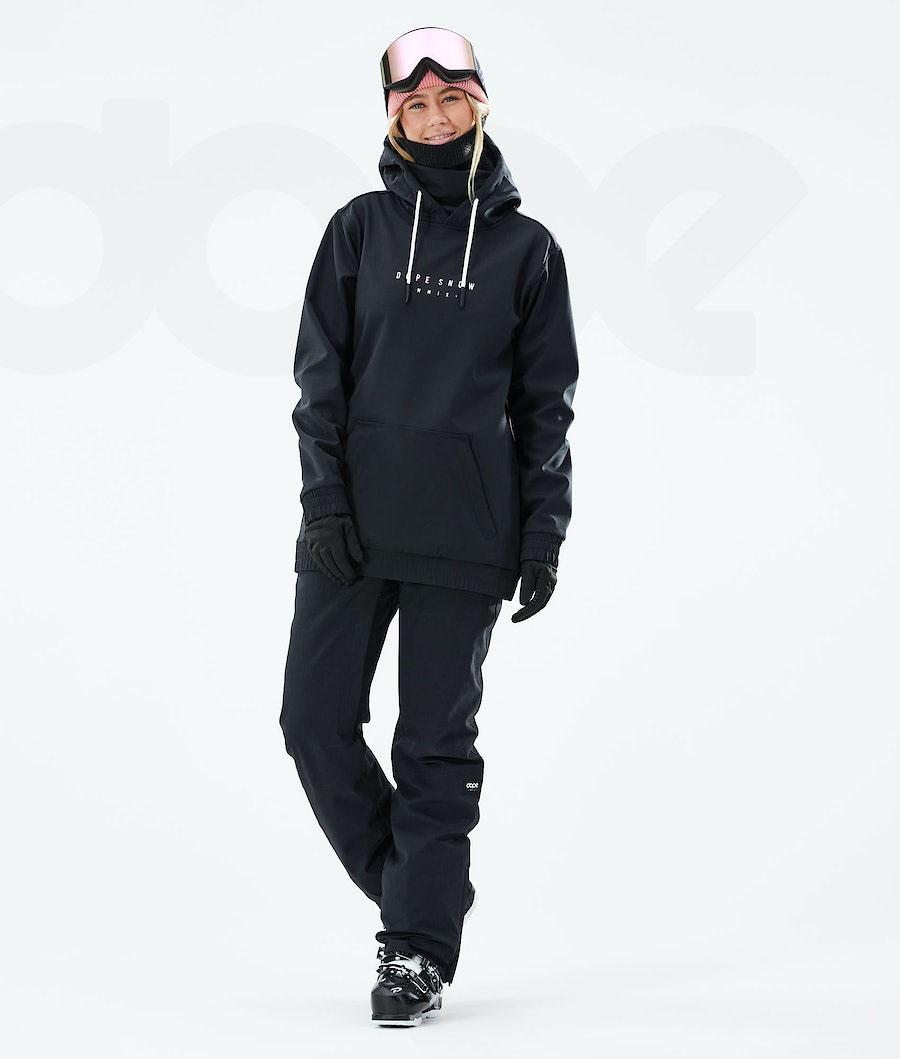 Black Women's Dope Yeti 2021 Ski Jackets | NZ_D2530