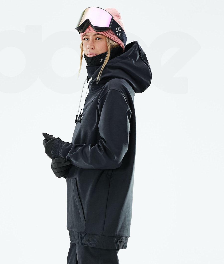 Black Women's Dope Yeti 2021 Ski Jackets | NZ_D2530