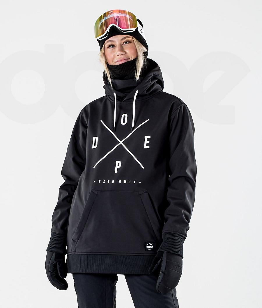Black Women\'s Dope Yeti W 10k Ski Jackets | NZ_D1743