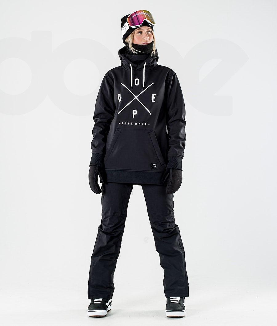 Black Women's Dope Yeti W 10k Snowboard Jackets | NZ_D1294