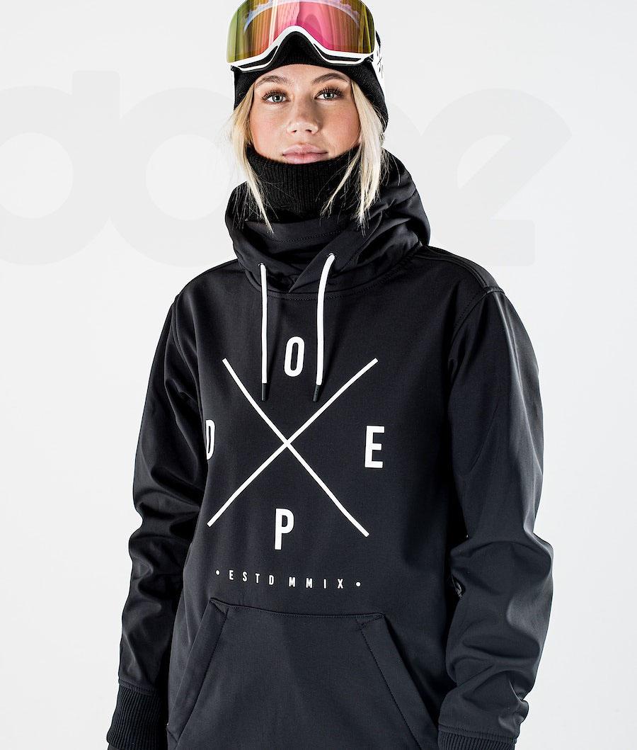Black Women's Dope Yeti W 10k Snowboard Jackets | NZ_D1294