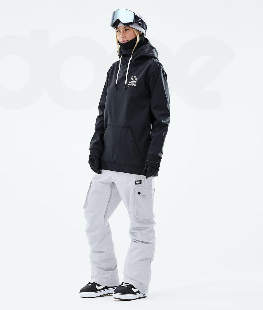 Black Women's Dope Yeti W 2021 Snowboard Jackets | NZ_D1374
