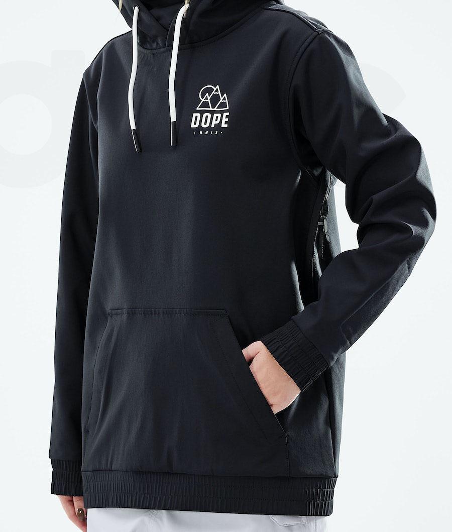 Black Women's Dope Yeti W 2021 Snowboard Jackets | NZ_D1374