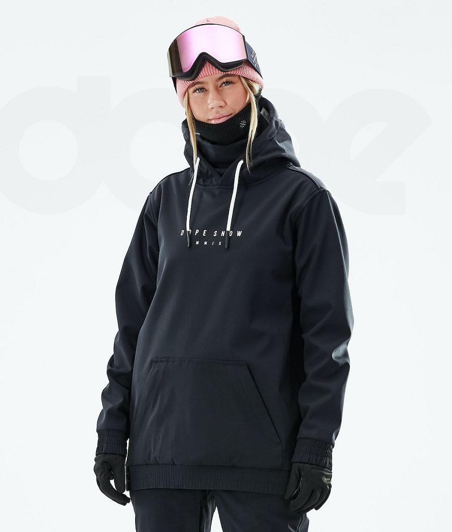 Black Women's Dope Yeti W 2021 Snowboard Jackets | NZ_D1924