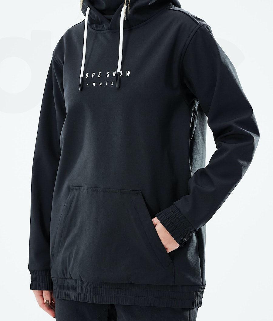 Black Women's Dope Yeti W 2021 Snowboard Jackets | NZ_D1924