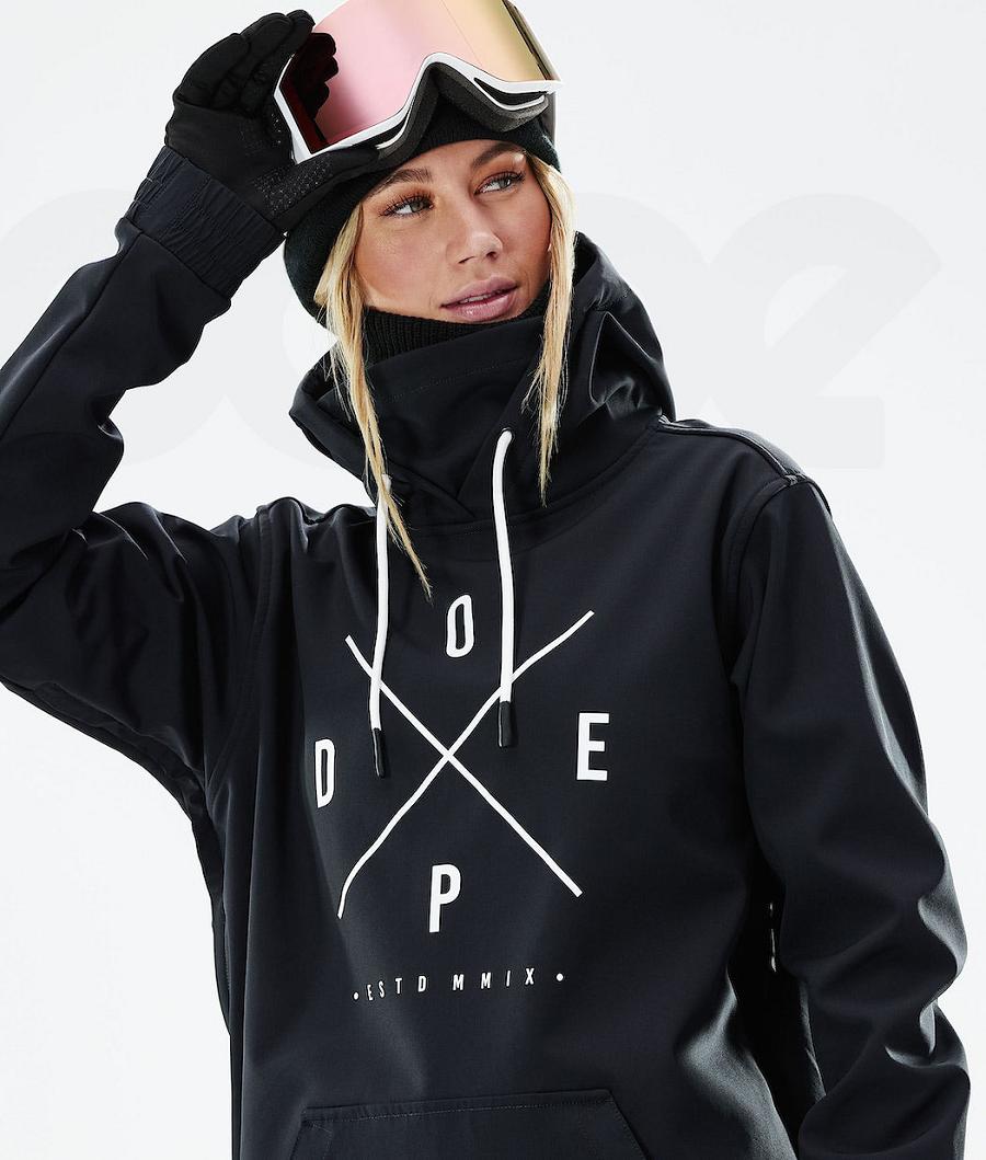 Black Women's Dope Yeti W 2021 Snowboard Jackets | NZ_D2489