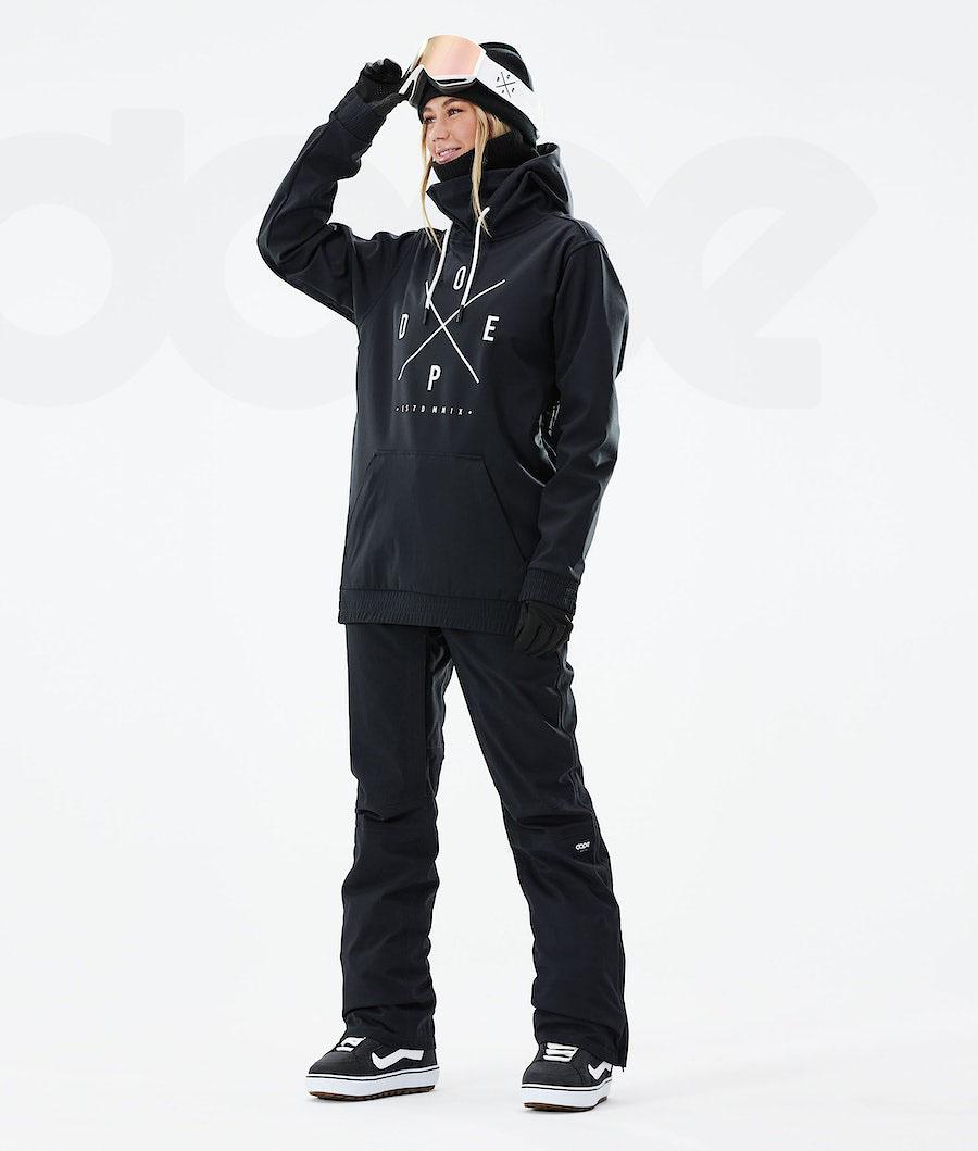Black Women's Dope Yeti W 2021 Snowboard Jackets | NZ_D2489