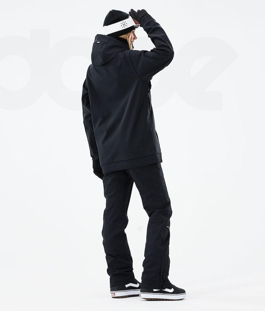 Black Women's Dope Yeti W 2021 Snowboard Jackets | NZ_D2489