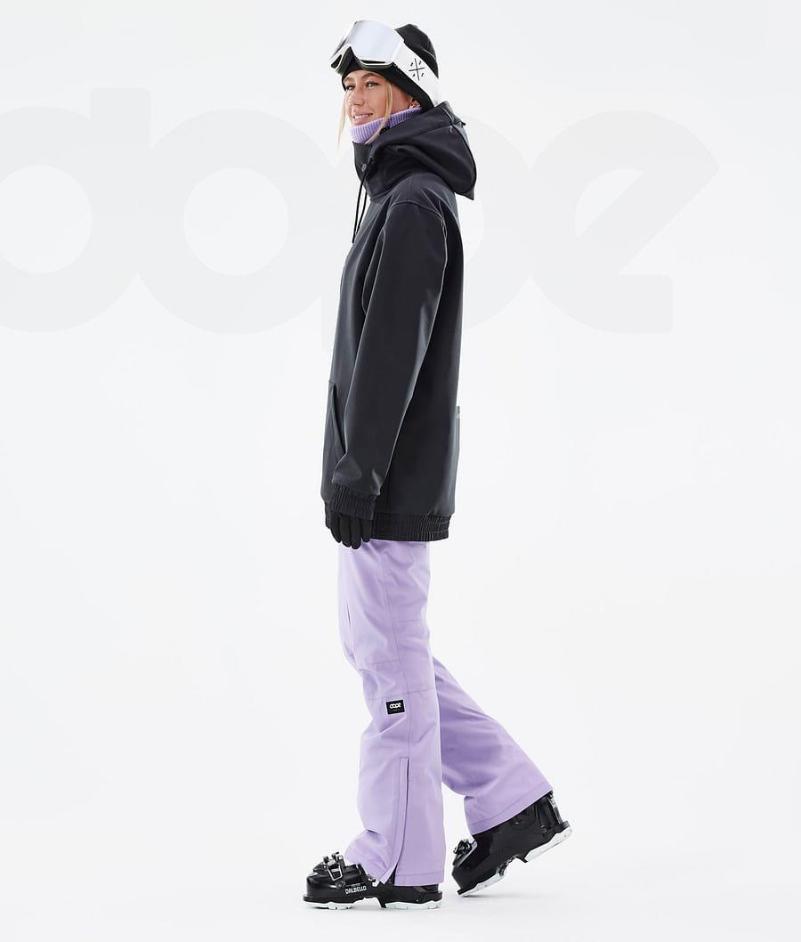 Black Women's Dope Yeti W Ski Jackets | NZ_D1666