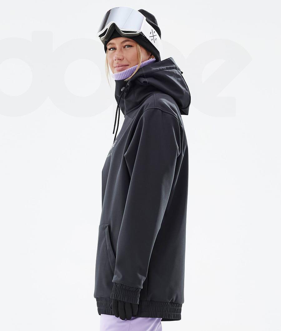 Black Women's Dope Yeti W Ski Jackets | NZ_D1666