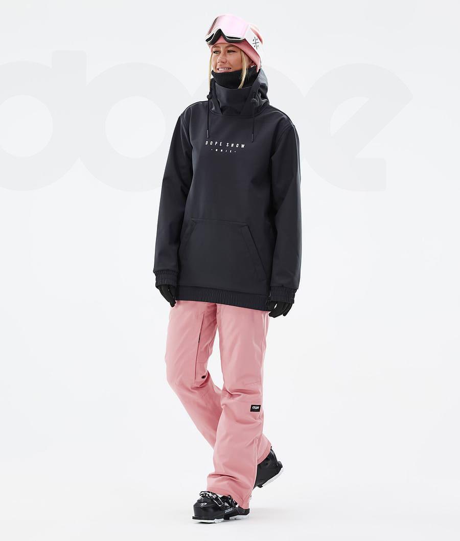 Black Women's Dope Yeti W Ski Jackets | NZ_D1826
