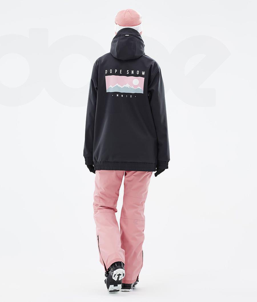 Black Women's Dope Yeti W Ski Jackets | NZ_D1826