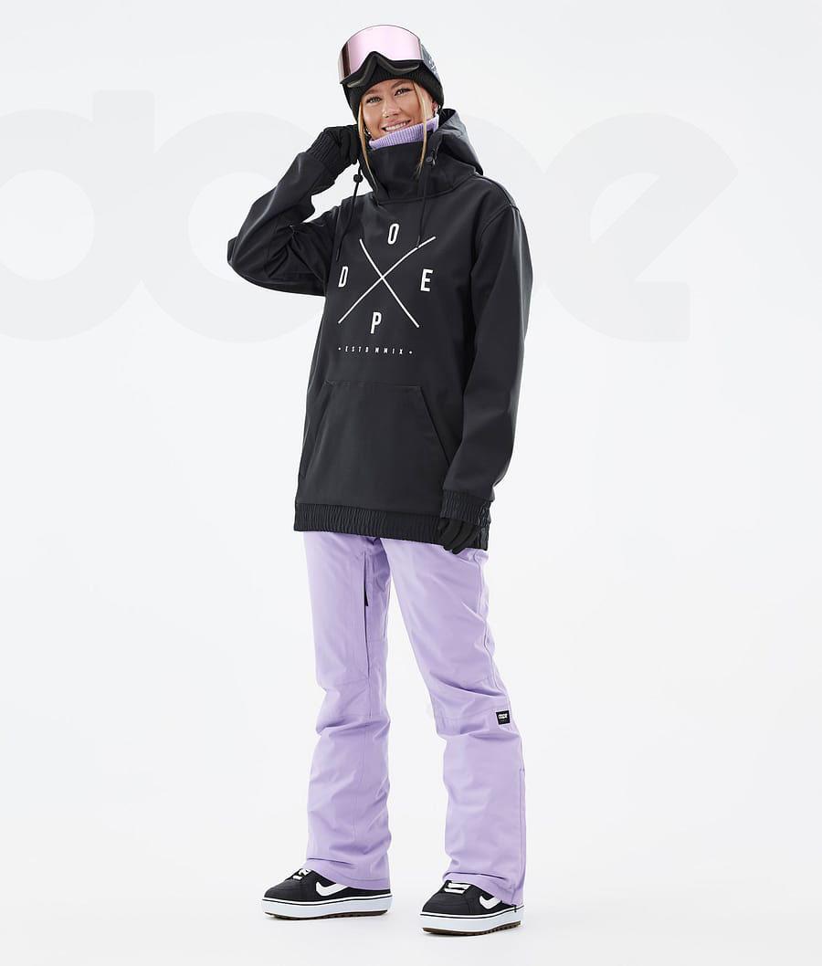 Black Women's Dope Yeti W Snowboard Jackets | NZ_D1277