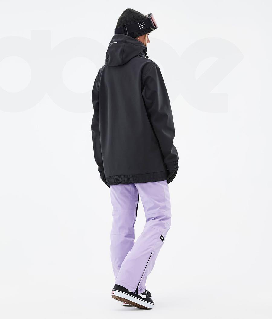 Black Women's Dope Yeti W Snowboard Jackets | NZ_D1277