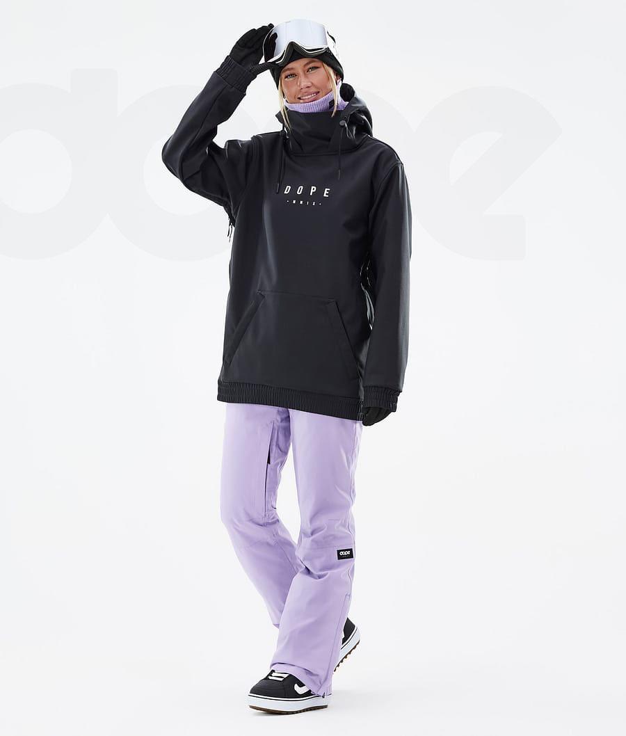 Black Women's Dope Yeti W Snowboard Jackets | NZ_D2254