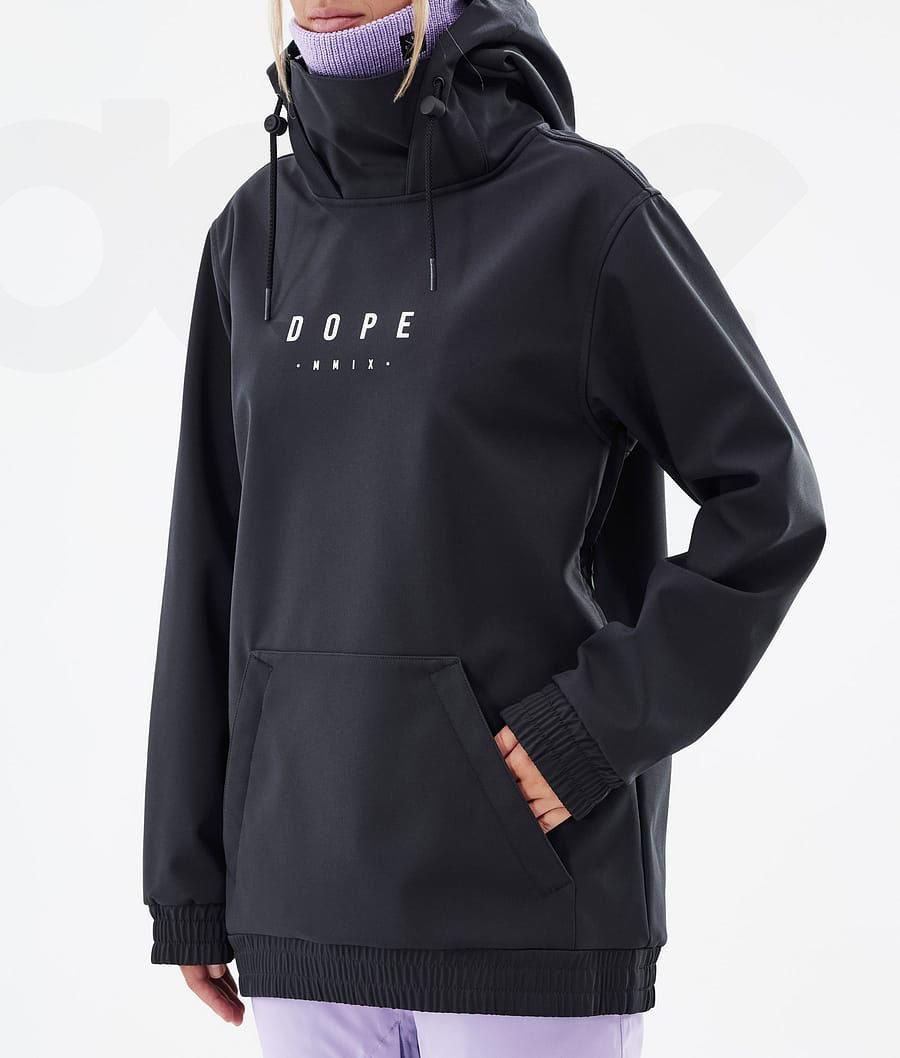 Black Women's Dope Yeti W Snowboard Jackets | NZ_D2254
