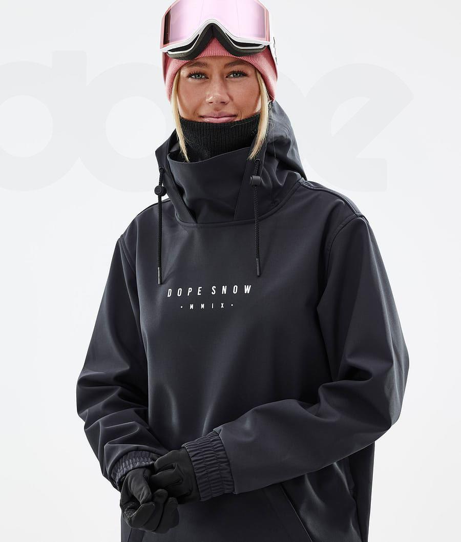 Black Women's Dope Yeti W Snowboard Jackets | NZ_D2379