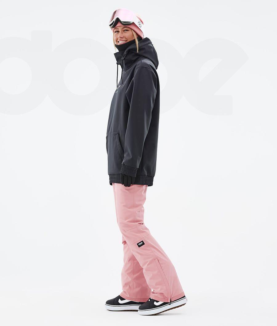 Black Women's Dope Yeti W Snowboard Jackets | NZ_D2379