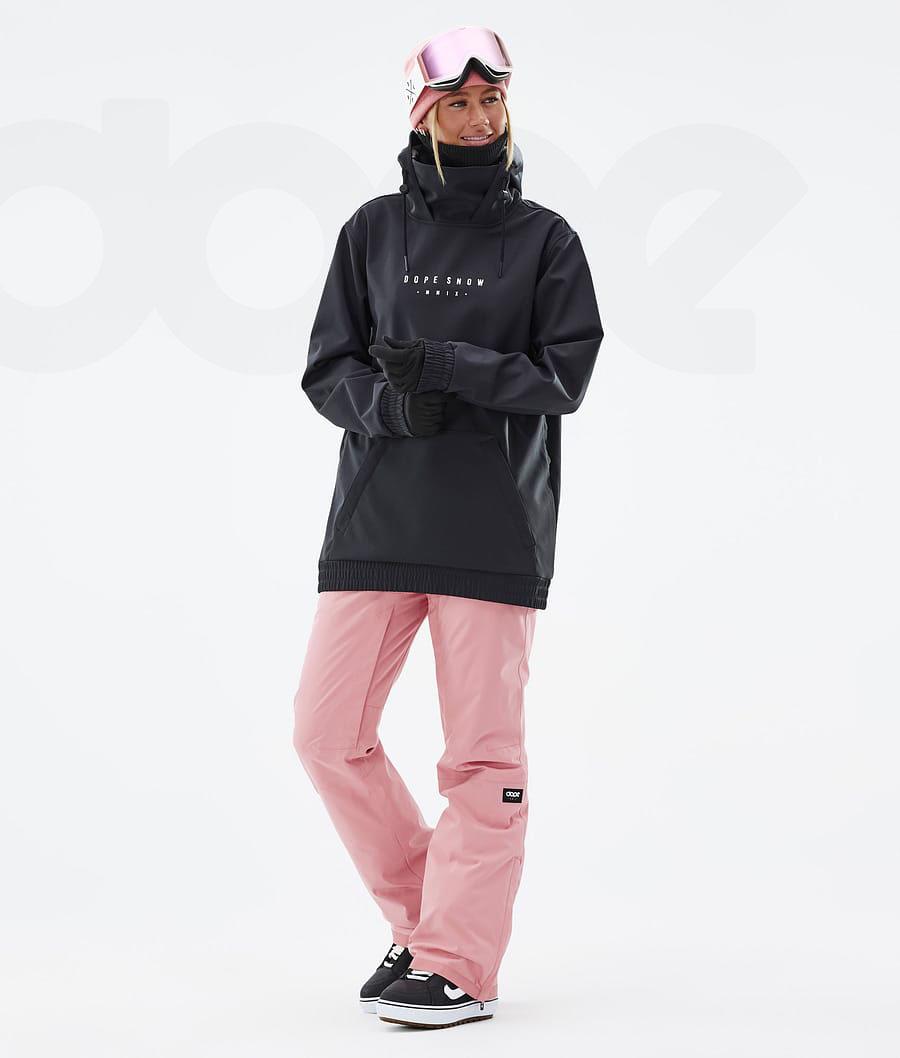 Black Women's Dope Yeti W Snowboard Jackets | NZ_D2379
