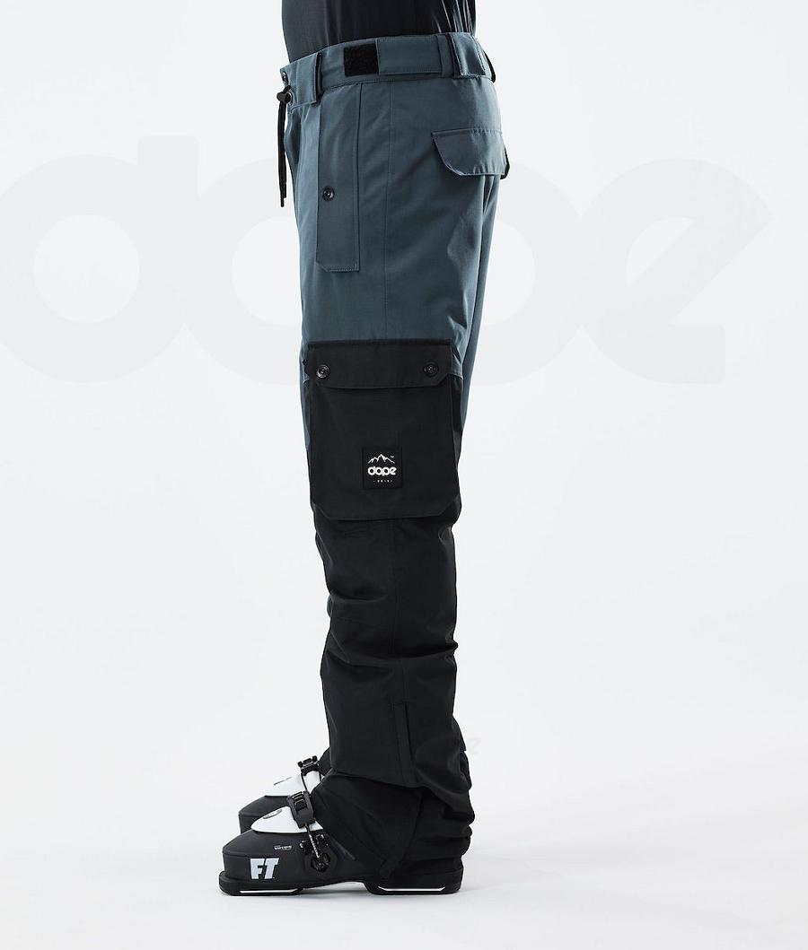 Blue / Black Men's Dope Adept 2021 Ski Pants | NZ_D1690