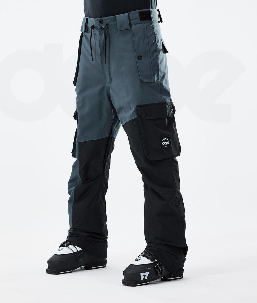 Blue / Black Men\'s Dope Adept 2021 Ski Pants | NZ_D1690