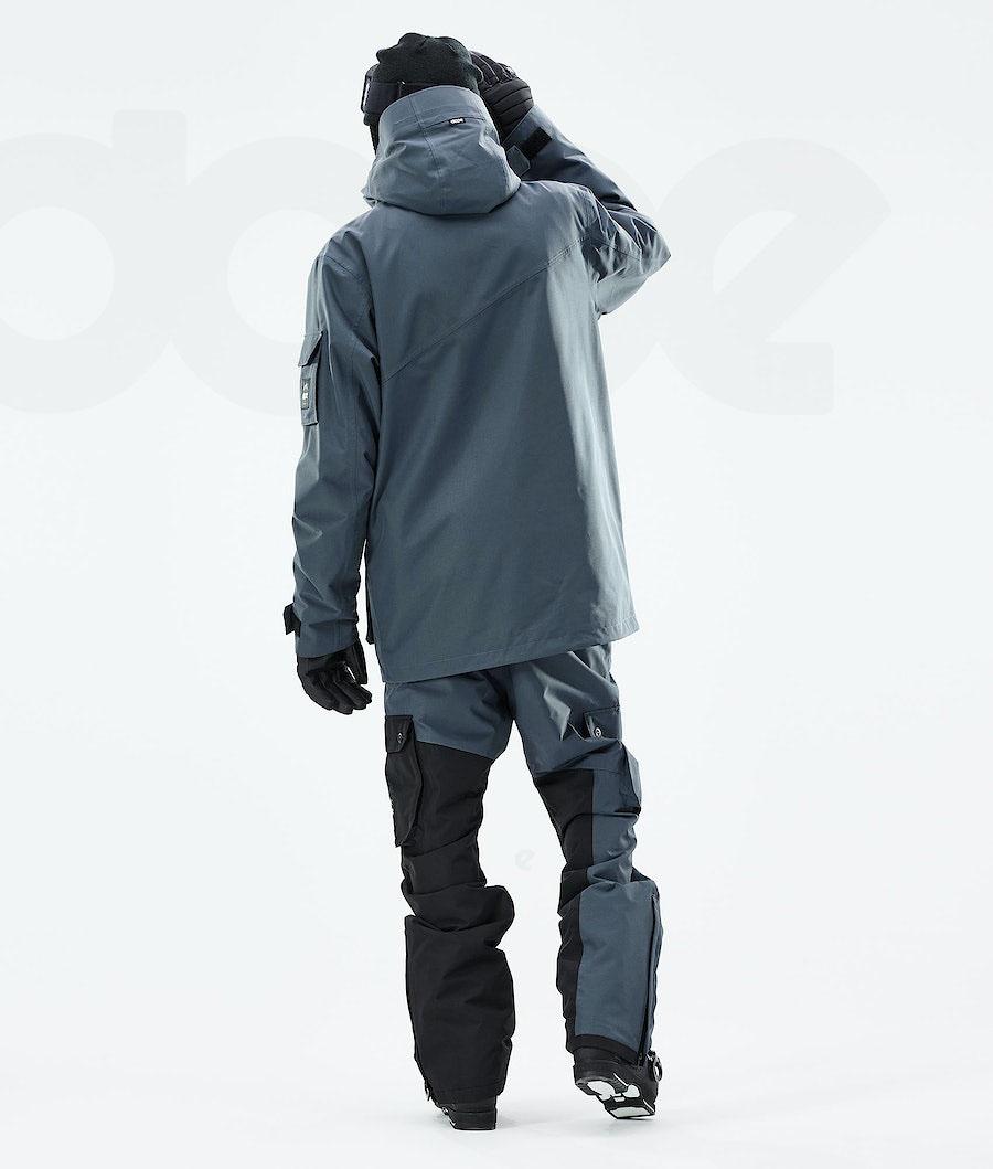 Blue Men's Dope Adept 2021 Ski Jackets | NZ_D2228
