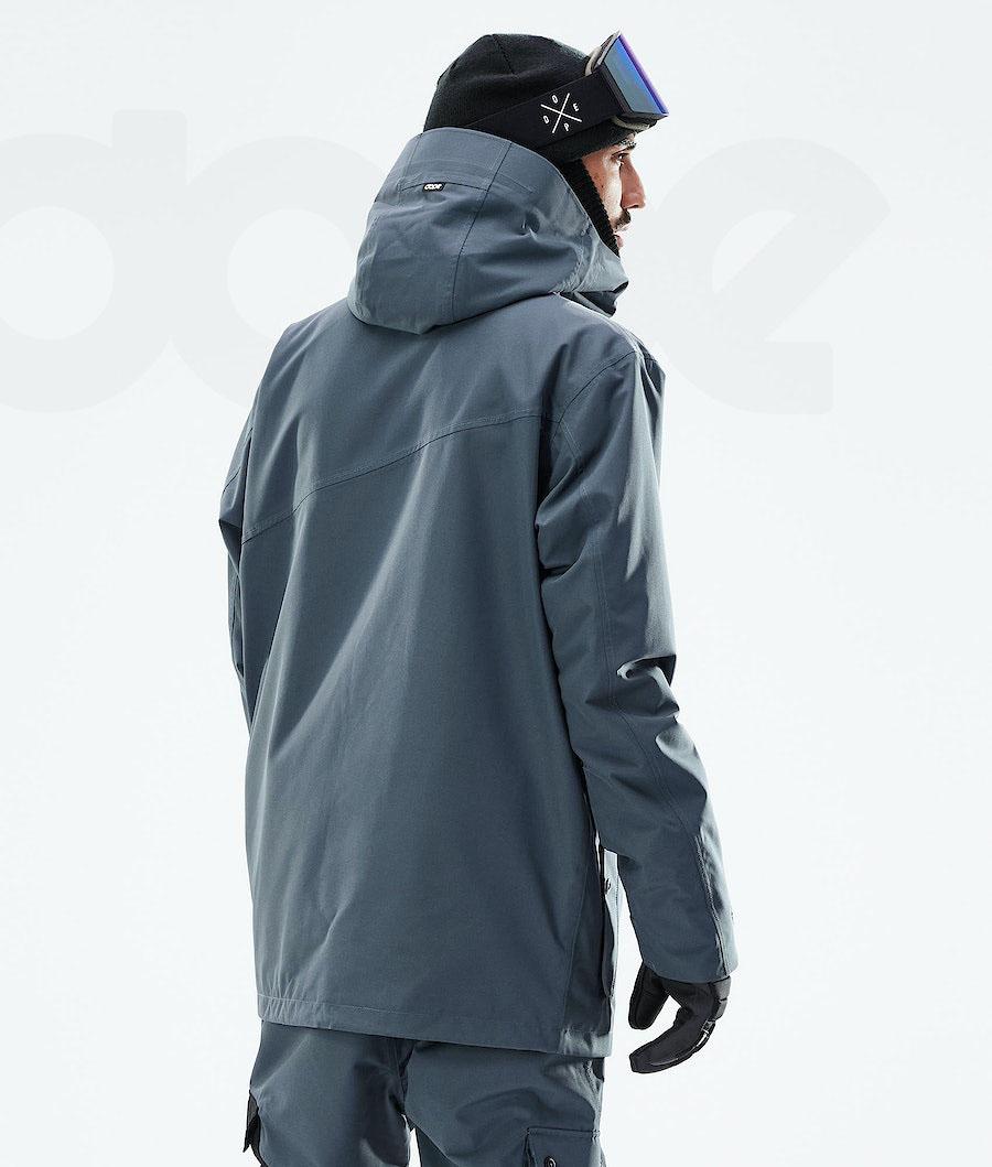 Blue Men's Dope Adept 2021 Ski Jackets | NZ_D2228