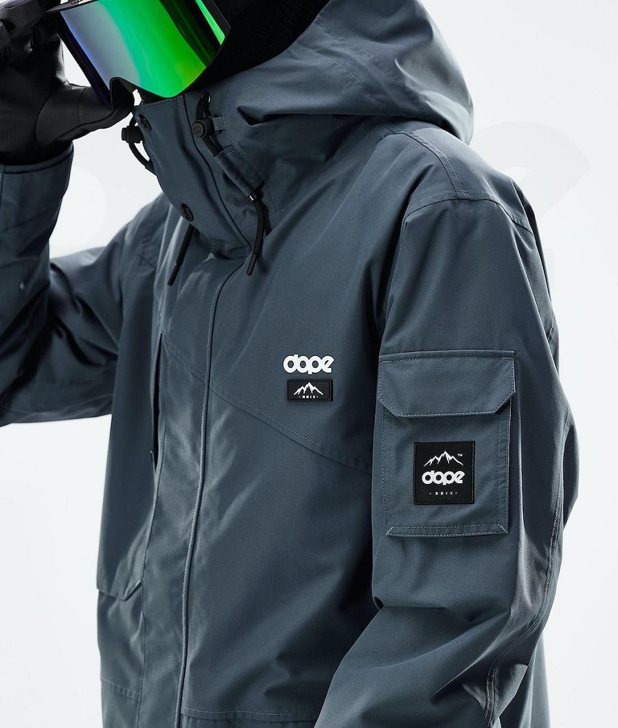 Blue Men's Dope Adept 2021 Snowboard Jackets | NZ_D1423