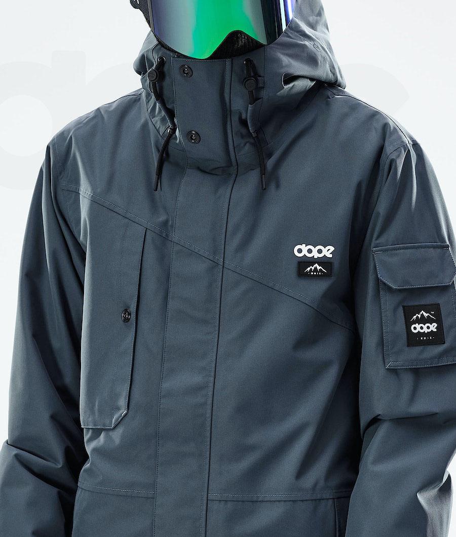 Blue Men's Dope Adept 2021 Snowboard Jackets | NZ_D1423