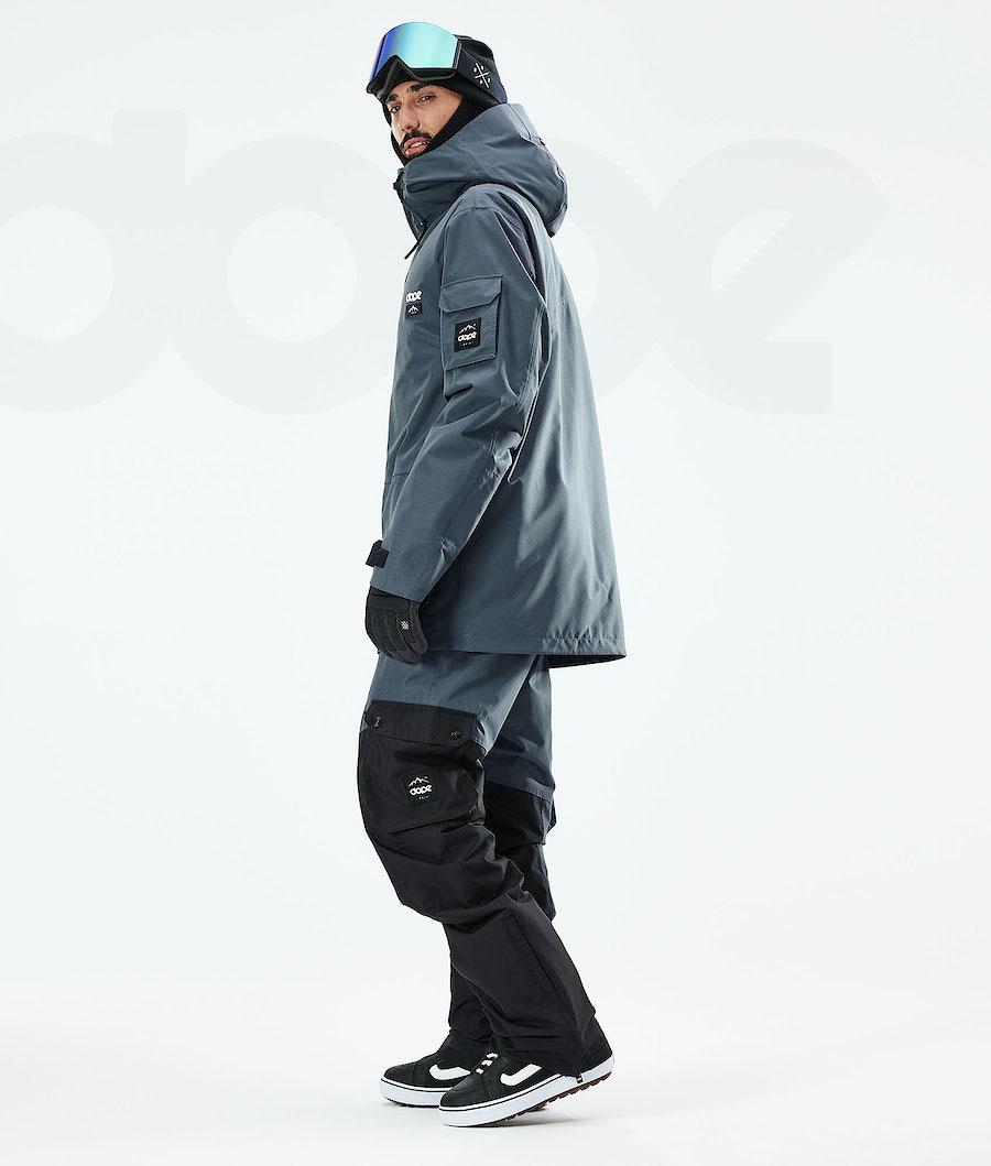 Blue Men's Dope Adept 2021 Snowboard Jackets | NZ_D1423