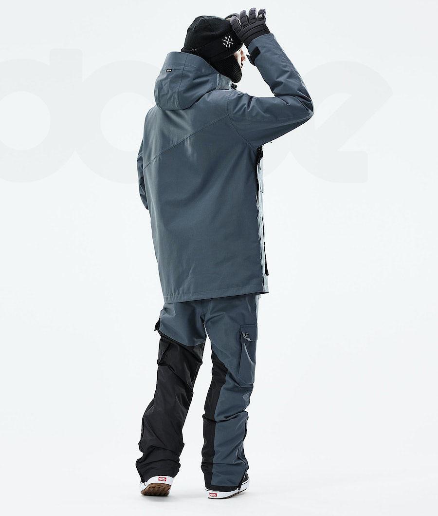 Blue Men's Dope Adept 2021 Snowboard Jackets | NZ_D1423