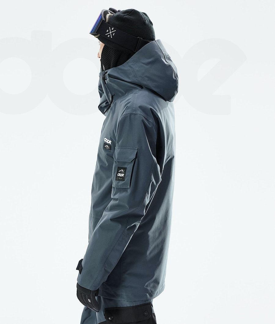 Blue Men's Dope Adept 2021 Snowboard Jackets | NZ_D1423