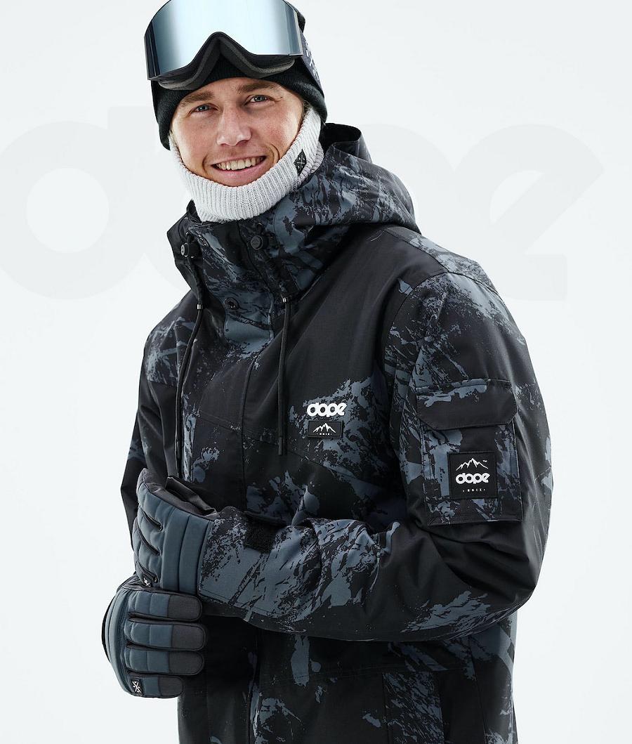 Blue Men's Dope Adept 2021 Snowboard Jackets | NZ_D1906