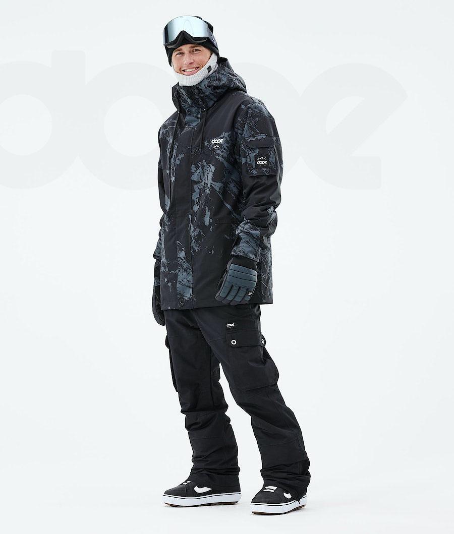 Blue Men's Dope Adept 2021 Snowboard Jackets | NZ_D1906