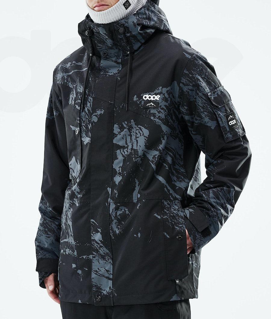 Blue Men's Dope Adept 2021 Snowboard Jackets | NZ_D1906